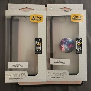Clear Otterbox Cases for Iphone 7+ & IPhone 8+